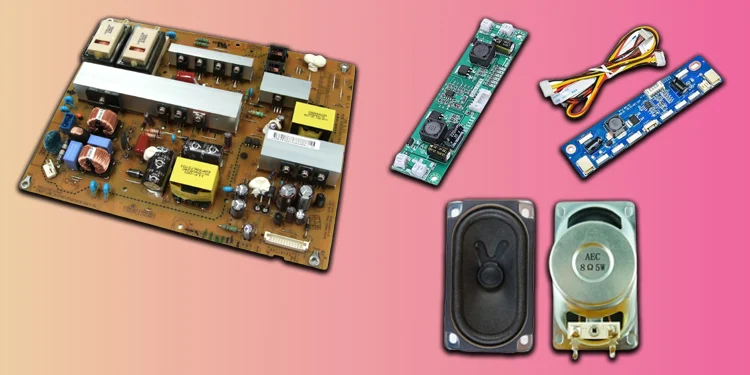 Salvageable-Parts-of-tv
