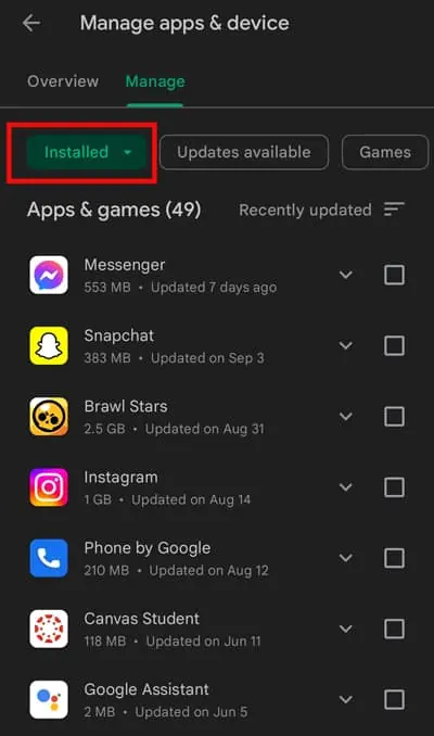 How to See Recently Deleted Apps? 19 Tap-on-Installed