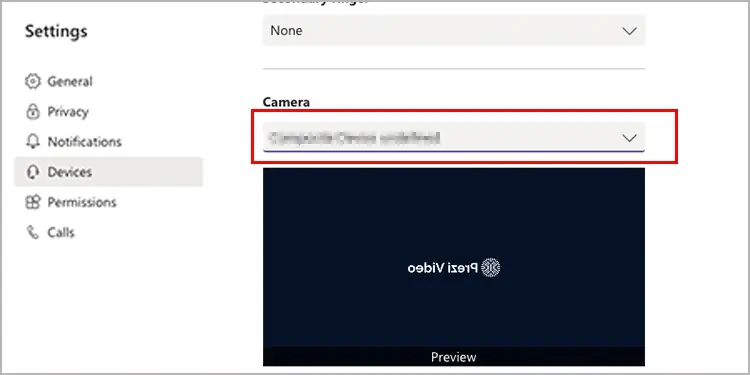 Teams Camera Not Working? Try These Fixes 27 TeamsCameraPreview