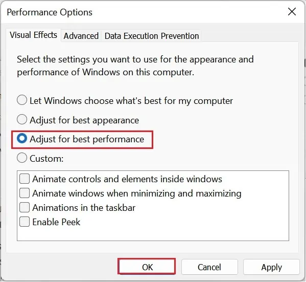 adjust-for-best-performance