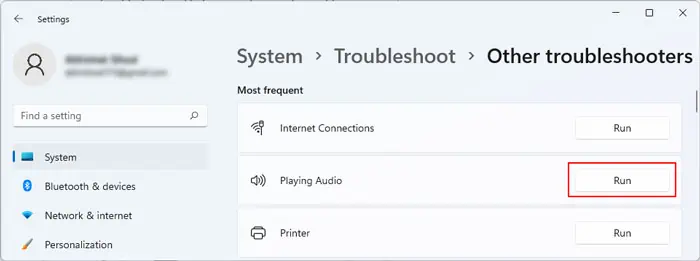 USB Headset Not Working? Try These Fixes 17 audio-troubleshooter-run