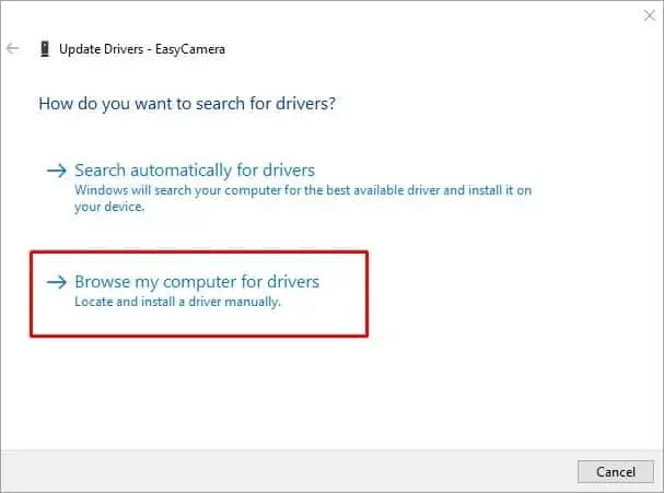 How to Update Camera Driver on Windows 13 browse-my-computer-for-drivers-on-windows