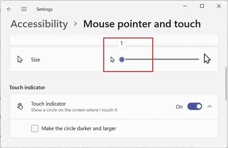 decrease-mouse-pointer-size