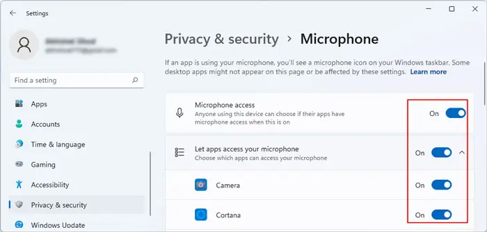 USB Headset Not Working? Try These Fixes 21 enable-mocrophone-privacy