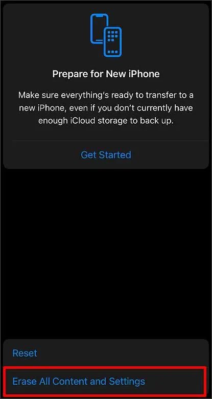 Kindle App Not Working? Try These 7 Fixes 35 erase-all-content-and-settings