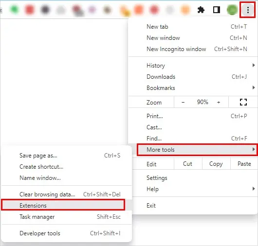 How to Stop McAfee Pop-Ups on Chrome 13 extensions-chrome-settings