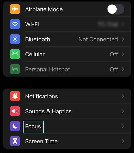 How to Wake Someone Up Over the Phone 22 focus-mode-on-iphone