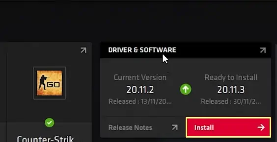install-amd-software