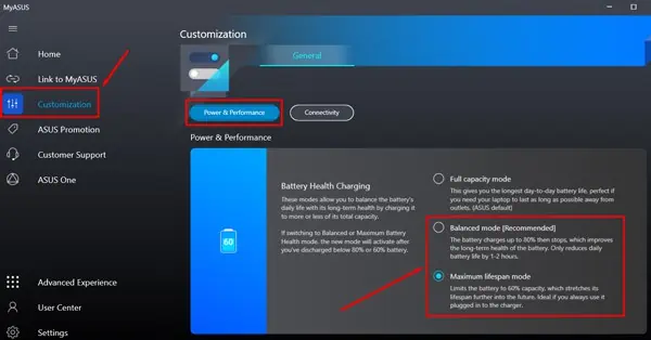 How to Limit Battery Charge on Your Laptop? 27 myasus-app-battery-optimization
