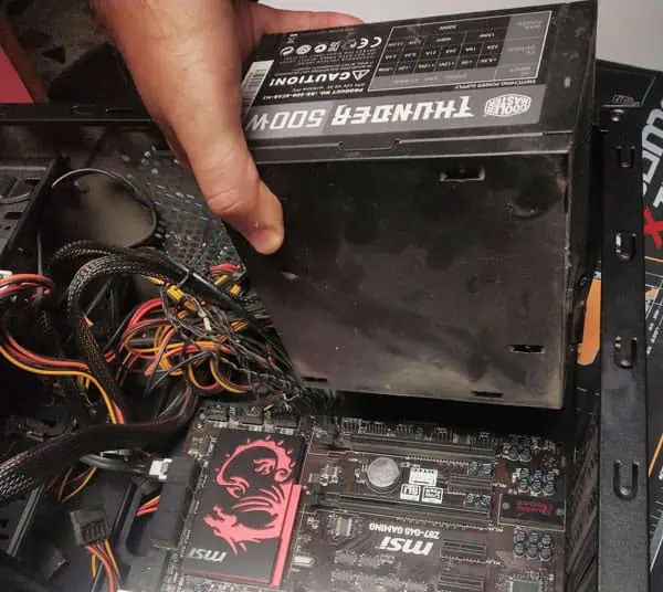 How to Clean Power Supply Unit? 18 psu-remove-1