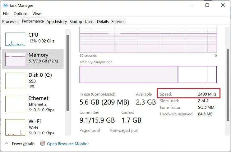 ram-speed-in-task-manager