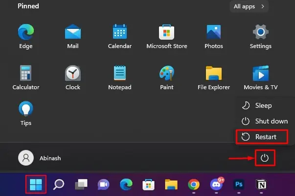 How to Properly Reboot Your Laptop (10 Effective Ways) 16 restart-from-power-1