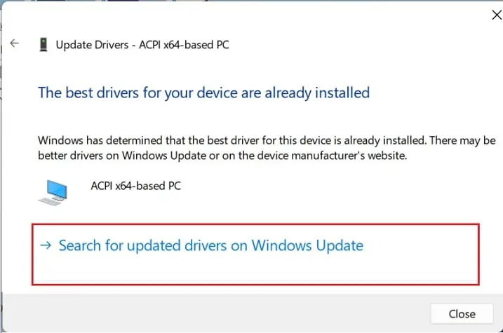 search-for-updated-drivers-on-windows-update