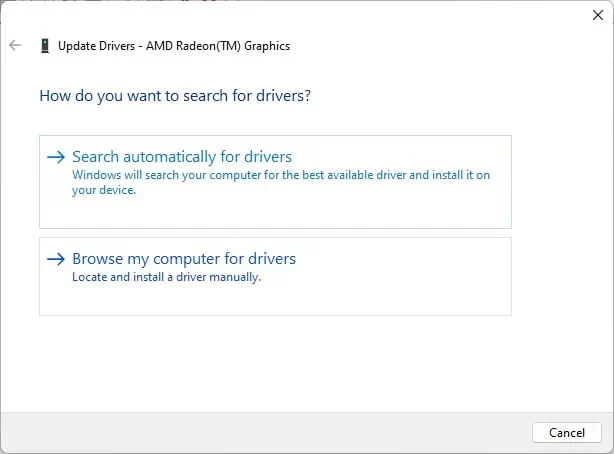 11 Ways to Fix Black Screen on HP Laptop 41 search-or-browse-computer-for-driver-update