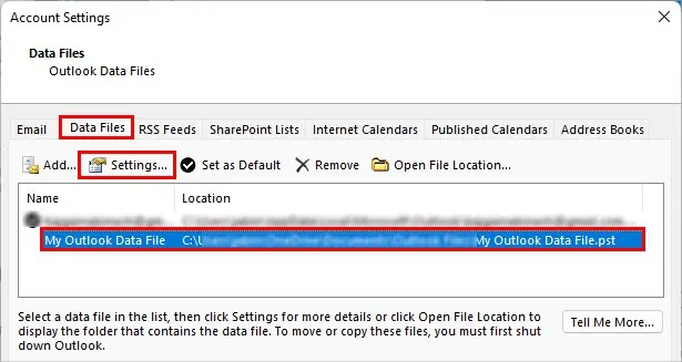 select-a-pst-file