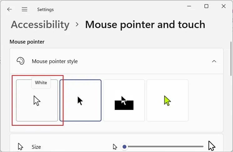 select-default-mouse-pointer