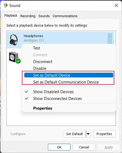 set-headphone-as-default-device