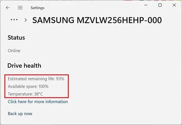 settings-drive-health
