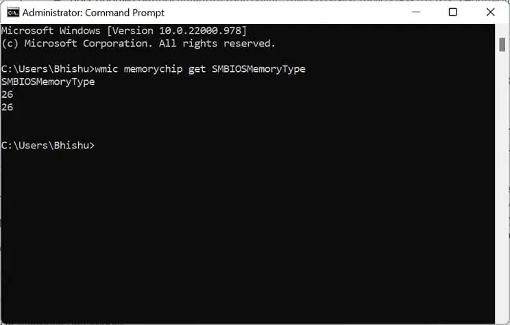 smbios-memorytype-in-cmd
