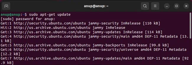 How to Fix “Make: Command Not Found” Error 9 sudo-apt-get-update