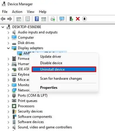 8 Ways to Fix Attempted_Write_to_Readonly_Memory BSOD Error 40 uninstall-device