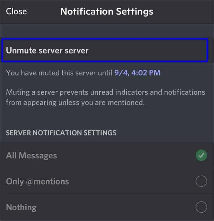 Discord Notifications Not Working? Here's How to Fix It 41 unmute-server-phone