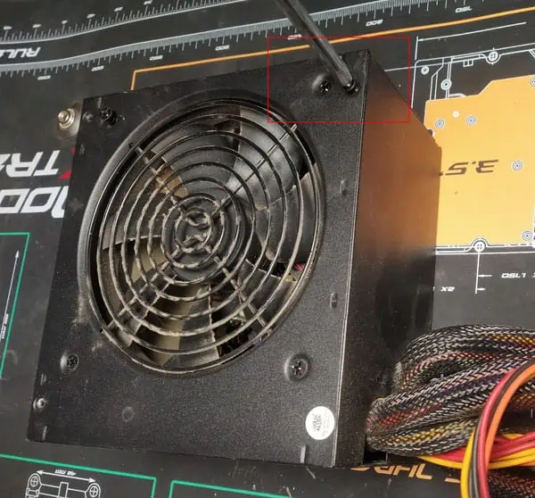 How to Clean Power Supply Unit? 19 unscrew-psu
