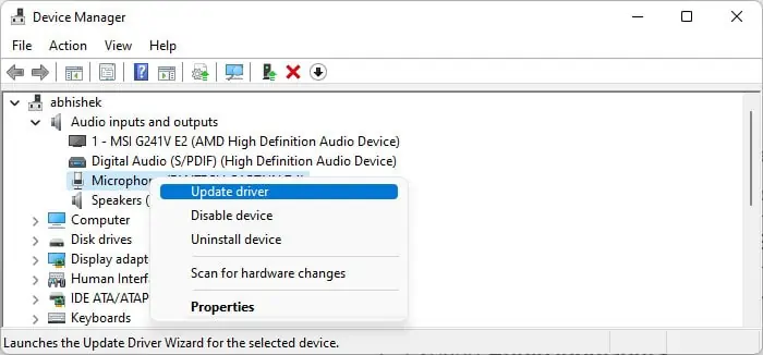 USB Headset Not Working? Try These Fixes 23 update-audio-driver