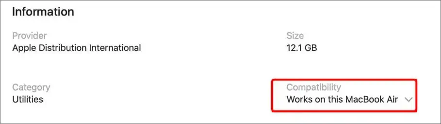 6 Ways to Fix “An Error Occurred While Preparing the Installation” on Mac 14 update-compatibility