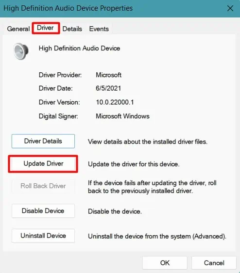 Speakers Making Static Noise? Here are 7 Ways to Fix it 13 update-driver-4