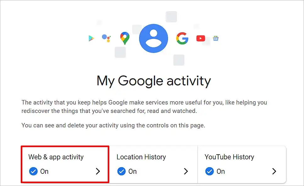 How to View Chrome History by Date? 3 Ways to Do It 25 web-and-app-activity