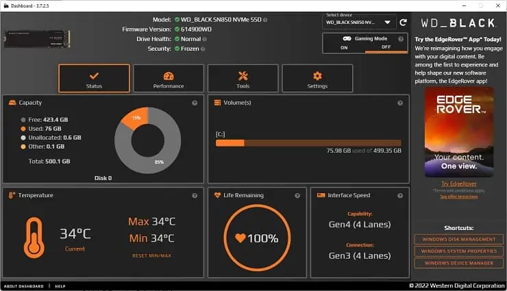 western-digital-ssd-management-tool