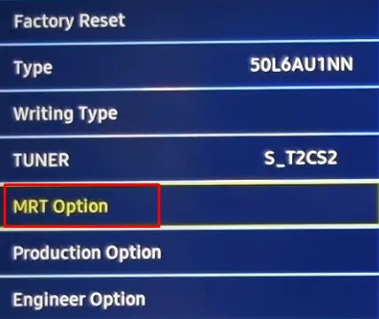 MRT-option