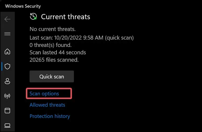 Scan-options-for-SD-card-virus-scans