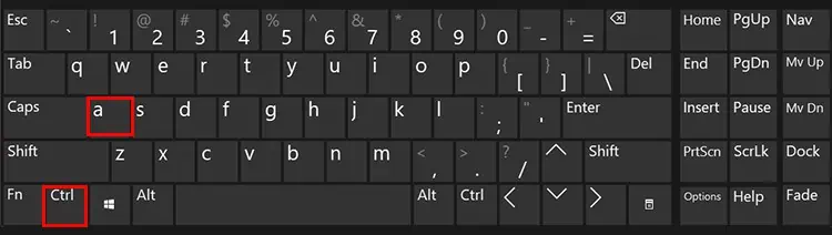 Fix: We Found a Problem with Some Content in Excel 23 Select-All-SHortcut