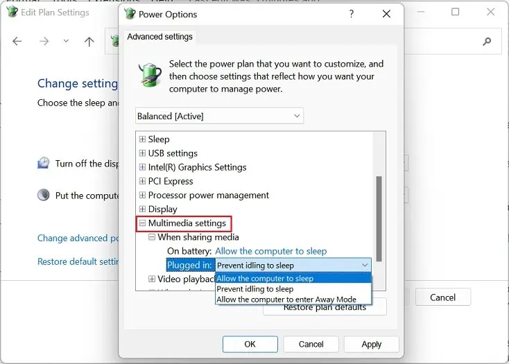 allow-computer-to-sleep-when-sharing-media-multimedia-settings