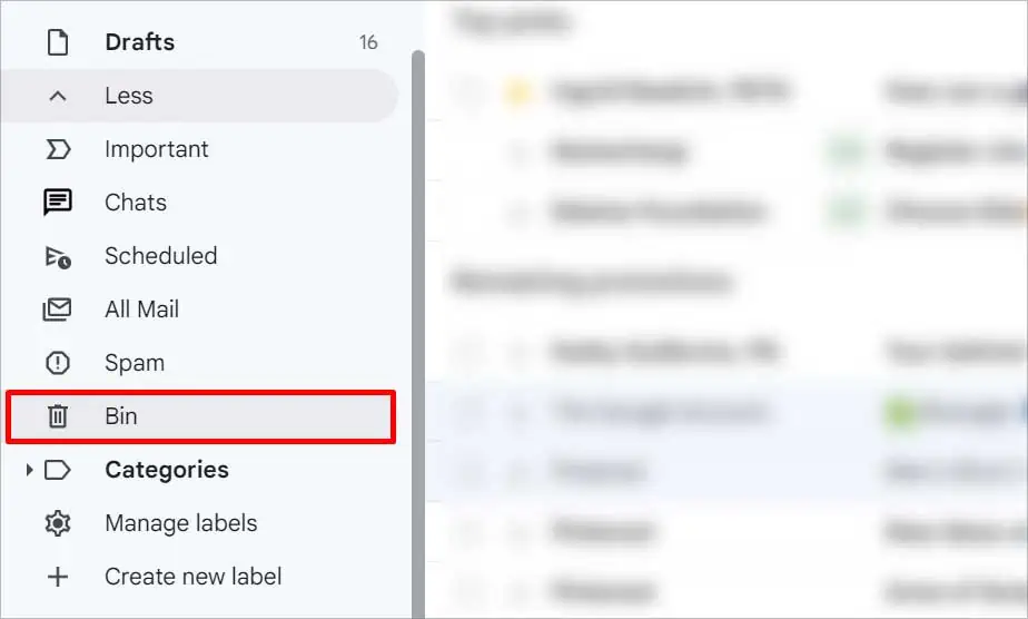 Gmail Messages Are Missing? Try these 9 Ways to Fix It 50 bin-option