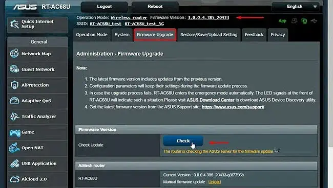 How to Fix “Windows Has Detected An IP Address Conflict” Error 23 check-firmware-update-router