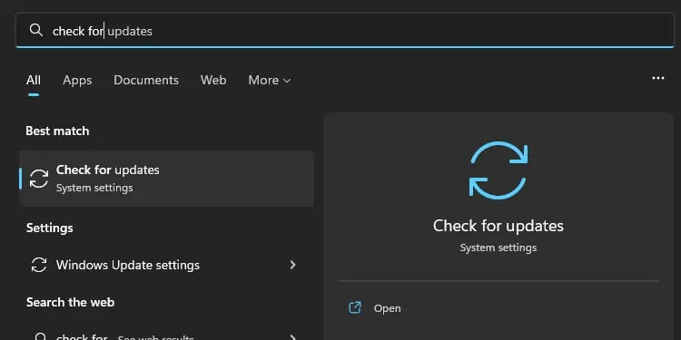 Fortnite Mic Not Working? Here are 9 Ways to Fix It 91 check-for-updates-windows-1