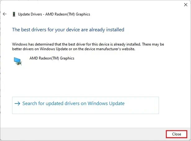 close-the-update-driver-dialogue-box