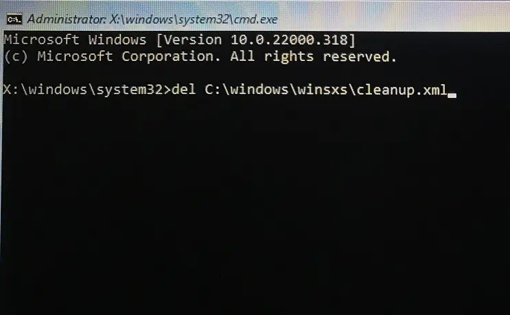 delete-cleanup-xml-file
