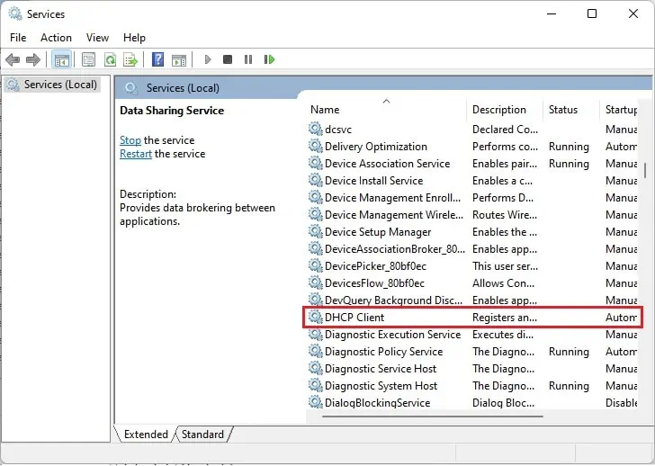 Fix: Windows Could Not Start the DHCP Client Service on Local Computer (12 Possible Ways) 44 dhcp-client-not-running