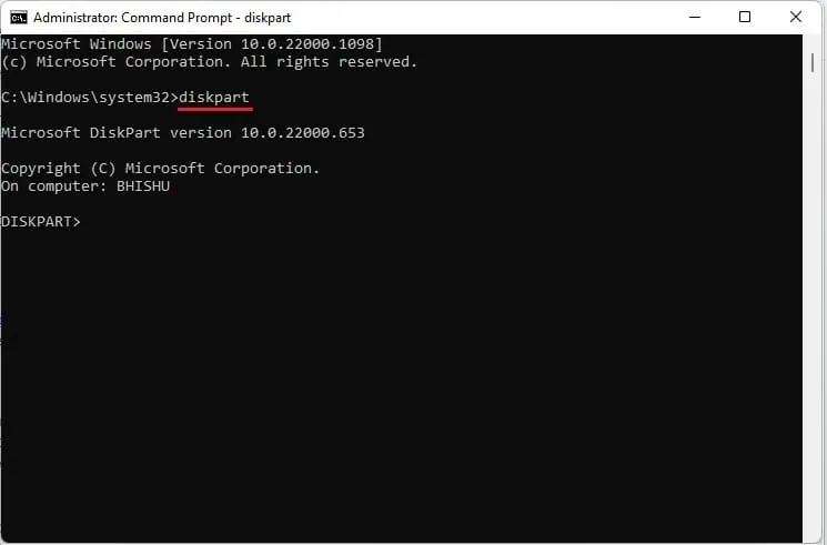 How to Partition a SSD? (Step-By-Step Guide) 46 diskpart-3
