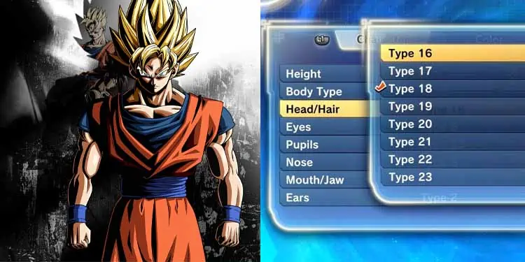 20 Best Character Customization Games 19 dragon-ball-xenoverse-2-creation-screen