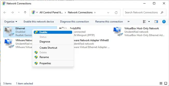 How to Fix “Windows Has Detected An IP Address Conflict” Error 15 enable-ethernet-adapter