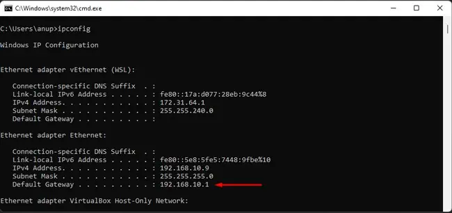 How to Fix “Windows Has Detected An IP Address Conflict” Error 16 ethernet-adapter-default-gateway
