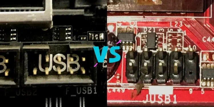 What are USB Headers on Motherboard? (Complete Guide) 11 fusb-vs-jusb