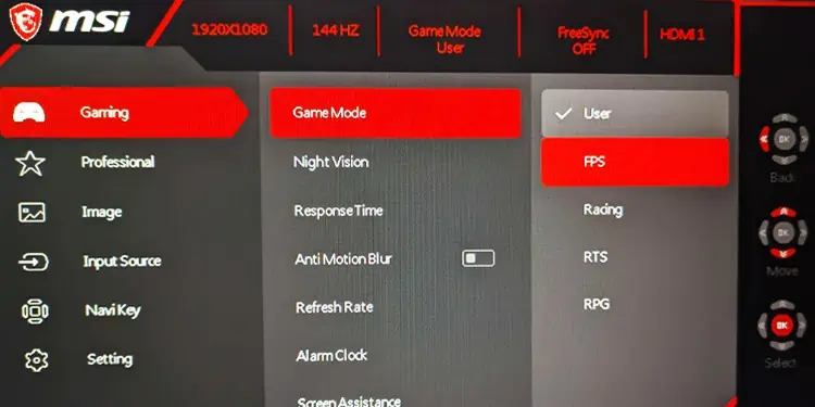 How to Test Input Lag on Your PC 13 game-mode