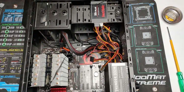 How to Install a Second SSD 4 open-pc-case-workbench