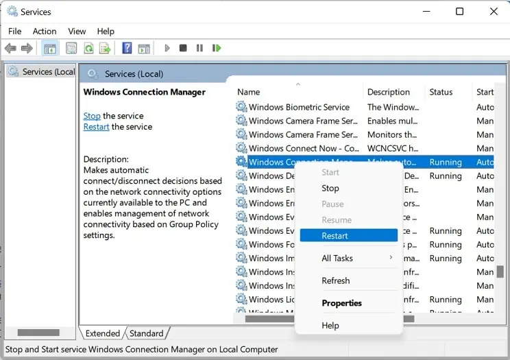 restart-windows-connection-manager